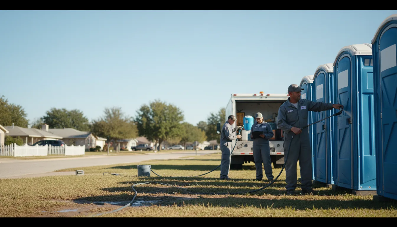 Long-Term Portable Toilet Rental in Goldsboro, TX near me